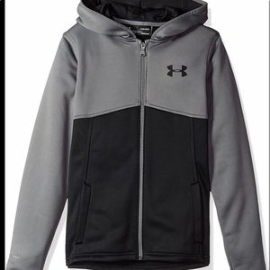 Under Armour Boys Fleece Full Zip Hoodie